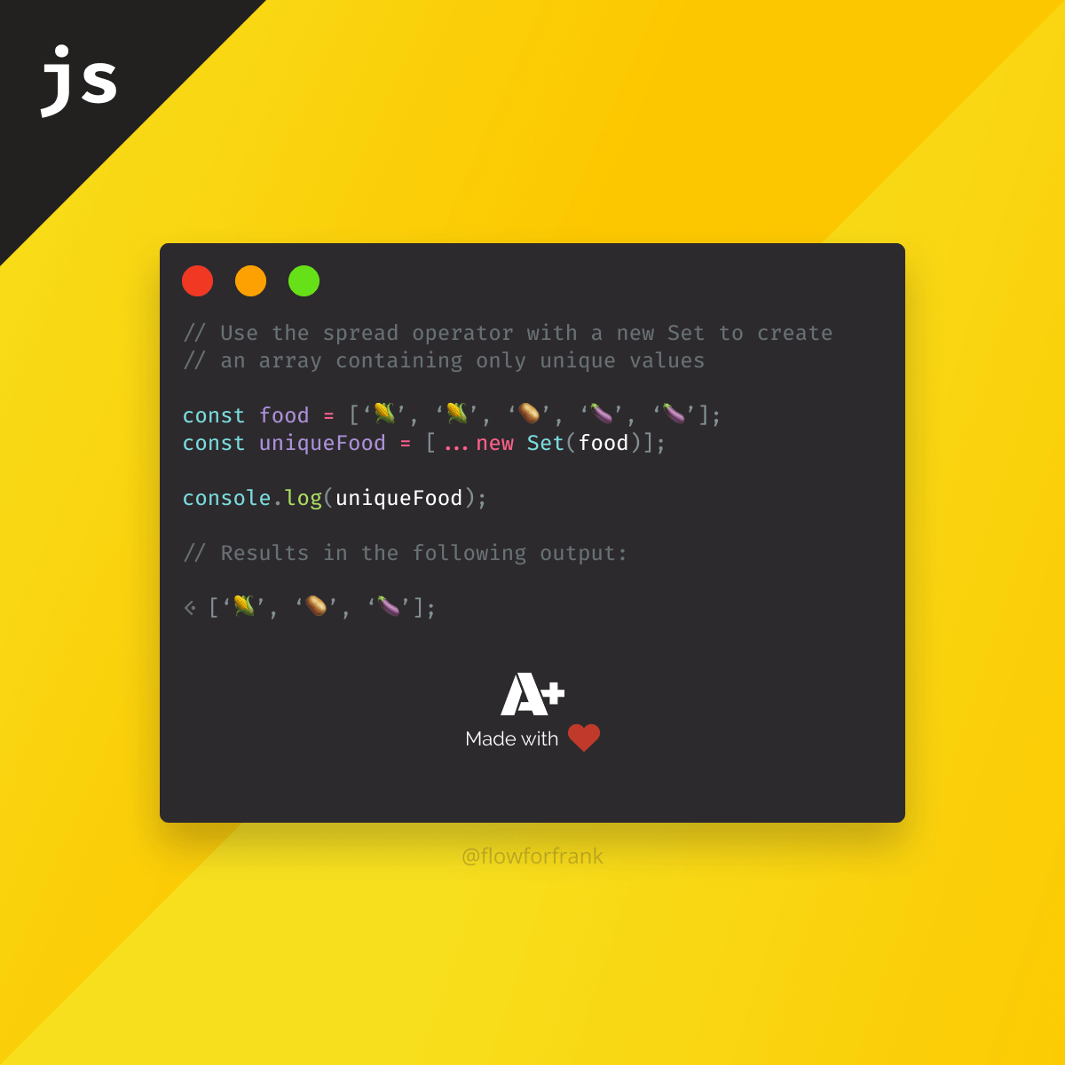 How to Remove Duplicates From an Array in JavaScript