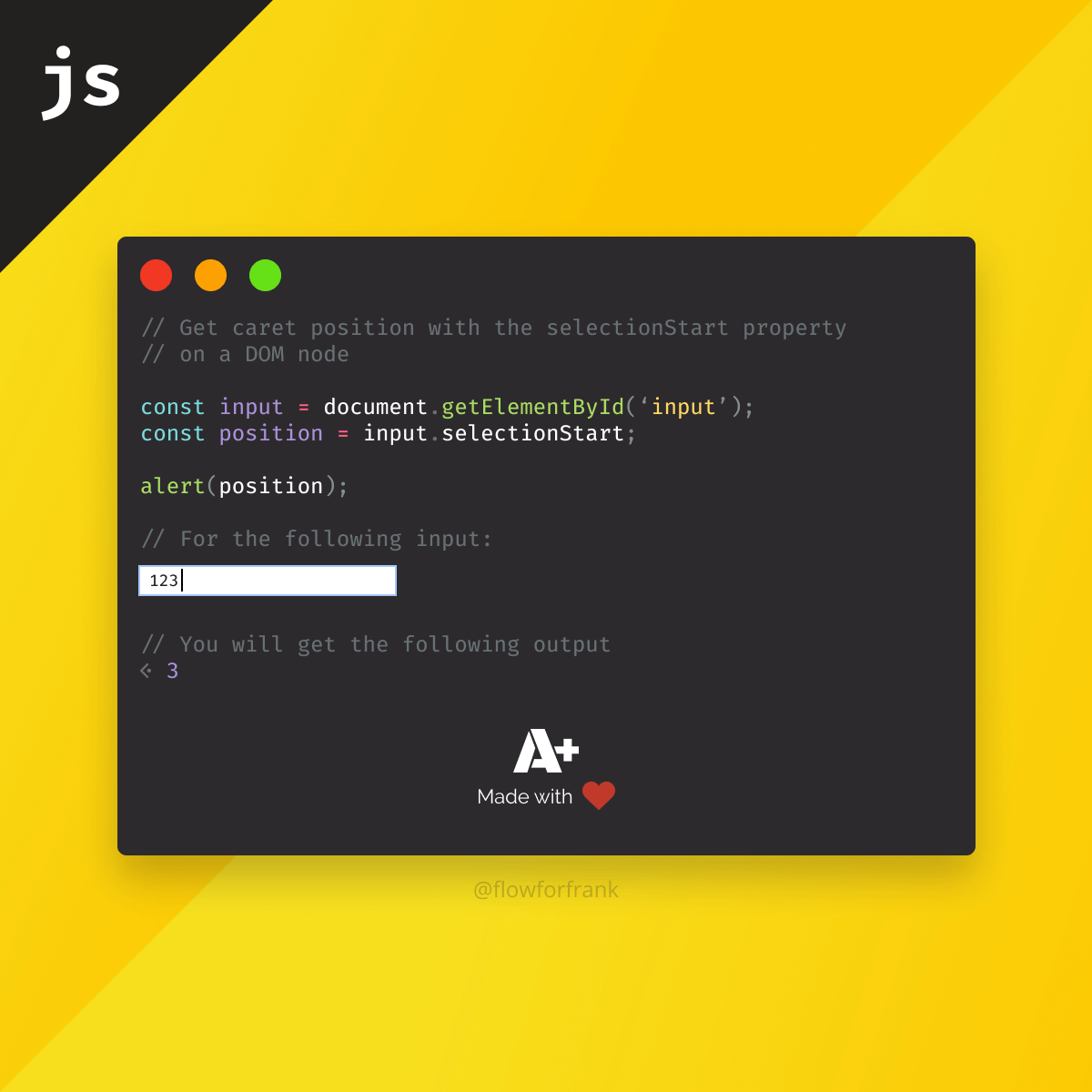 How to Get Cursor Position in JavaScript