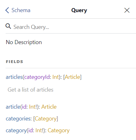 The documentation on graphiql