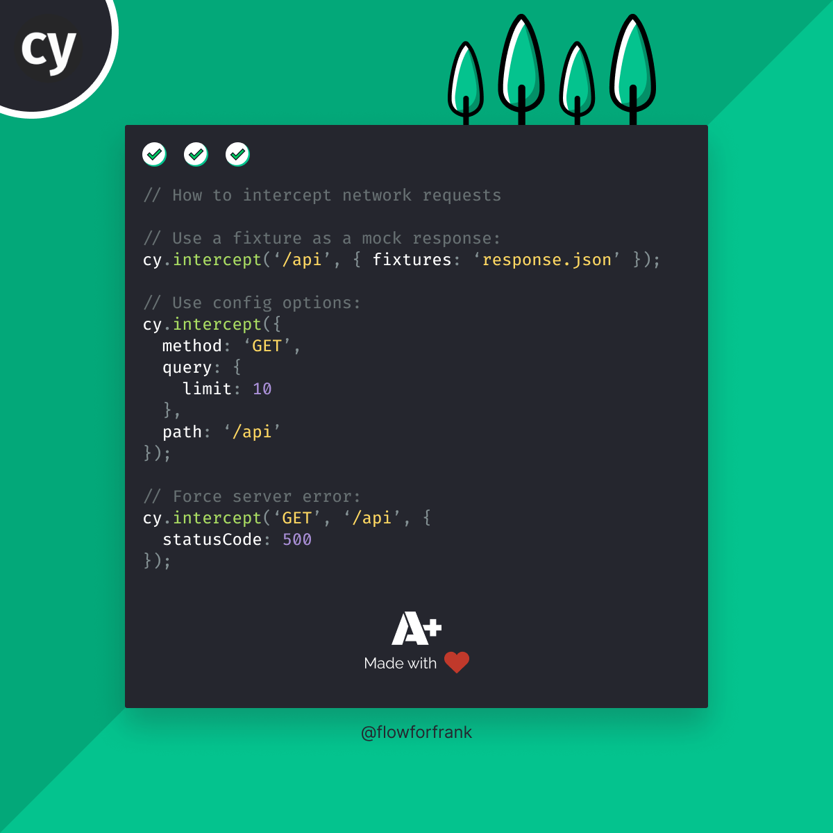 How to Intercept Network Requests in Cypress