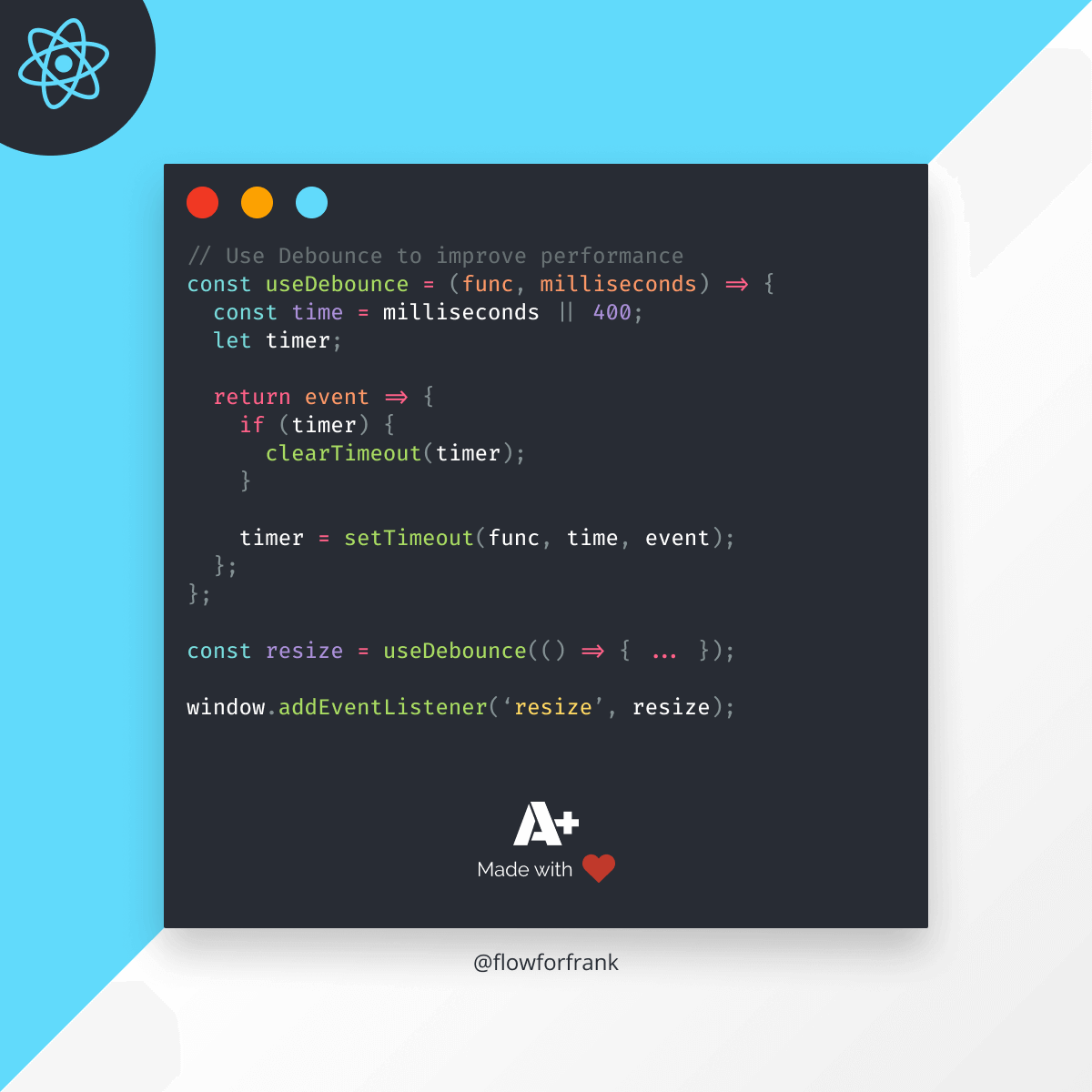 How to Create a useDebounce Hook in React