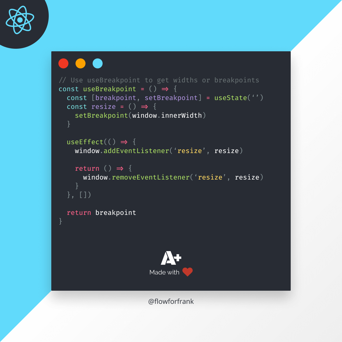 How to Create a useBreakpoint Hook in React