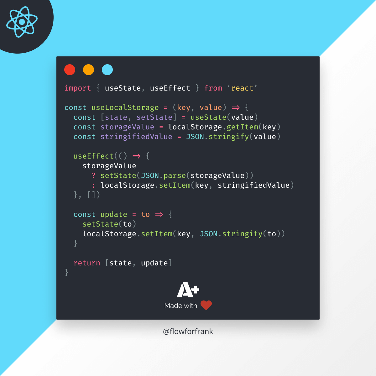How to Create a useLocalStorage Hook in React